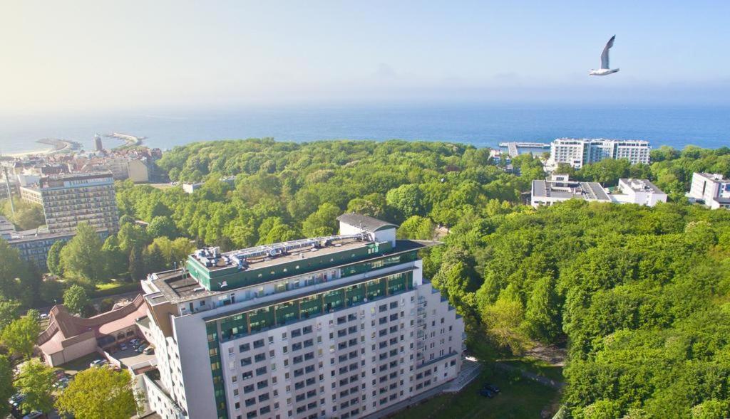 Apartament z widokiem na latarnię Apartment Kolobrzeg Bagian luar foto